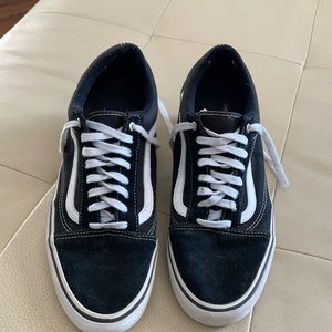 Men’s Vans Off The Wall sneakers suede black